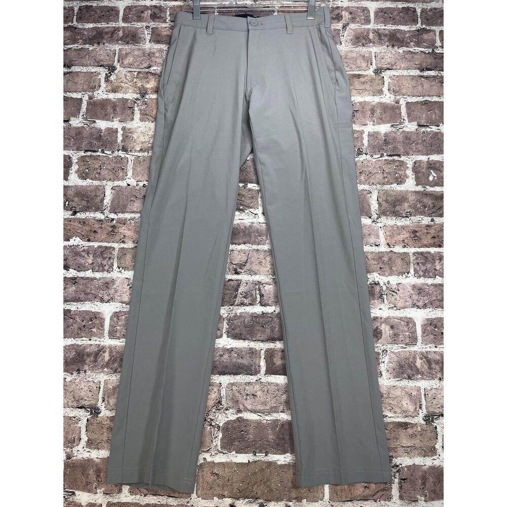 IZOD Womens Golf Pants 29x32 Gray Performance Stretch Chino Activewear Spring